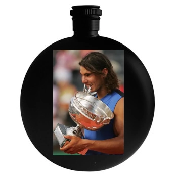 Rafael Nadal Round Flask