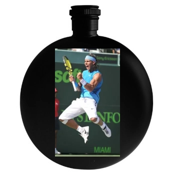 Rafael Nadal Round Flask