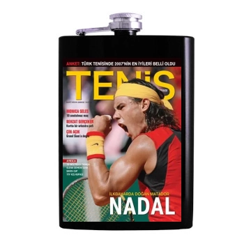 Rafael Nadal Hip Flask