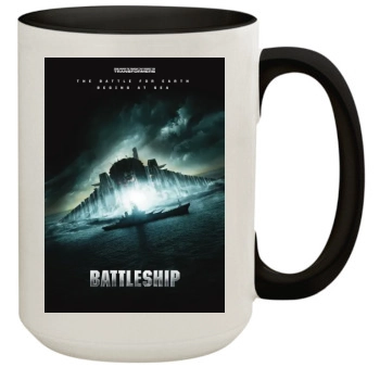 Battleship (2012) 15oz Colored Inner & Handle Mug