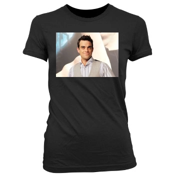 Robbie Williams Women's Junior Cut Crewneck T-Shirt