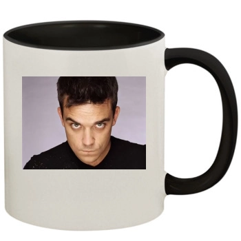 Robbie Williams 11oz Colored Inner & Handle Mug