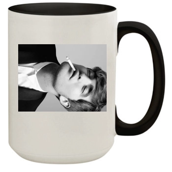 Robert Pattinson 15oz Colored Inner & Handle Mug