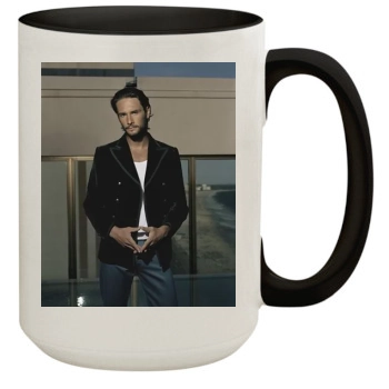 Rodrigo Santoro 15oz Colored Inner & Handle Mug