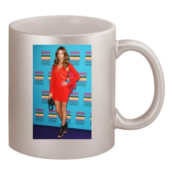 Rosie Huntington-Whiteley 11oz Metallic Silver Mug