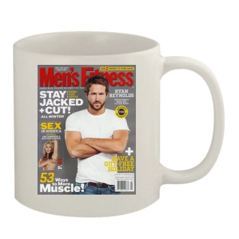 Ryan Reynolds 11oz White Mug