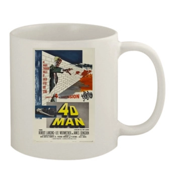 4D Man (1959) 11oz White Mug