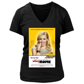 When in Rome (2010) Women's Deep V-Neck TShirt