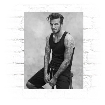 David Beckham Metal Wall Art