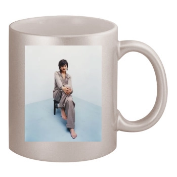 Camilla Belle 11oz Metallic Silver Mug