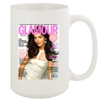 Camilla Belle 15oz White Mug