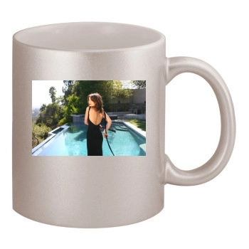 Camilla Belle 11oz Metallic Silver Mug