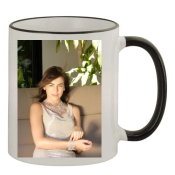 Camilla Belle 11oz Colored Rim & Handle Mug