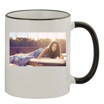 Camilla Belle 11oz Colored Rim & Handle Mug