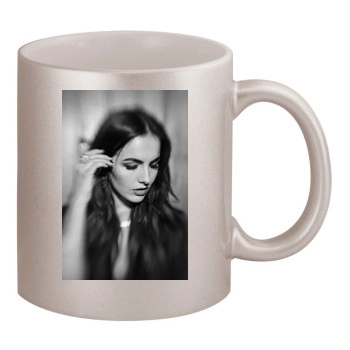 Camilla Belle 11oz Metallic Silver Mug