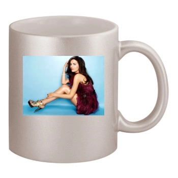 Camilla Belle 11oz Metallic Silver Mug