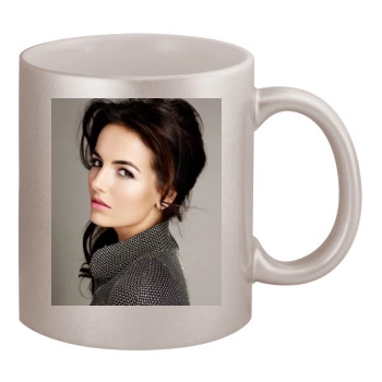 Camilla Belle 11oz Metallic Silver Mug