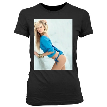 Candice Swanepoel Women's Junior Cut Crewneck T-Shirt