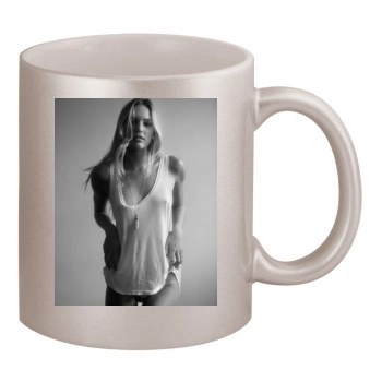 Candice Swanepoel 11oz Metallic Silver Mug