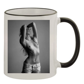 Candice Swanepoel 11oz Colored Rim & Handle Mug