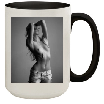 Candice Swanepoel 15oz Colored Inner & Handle Mug