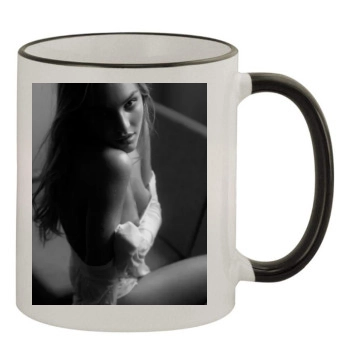 Candice Swanepoel 11oz Colored Rim & Handle Mug