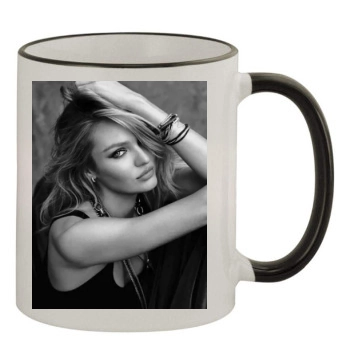 Candice Swanepoel 11oz Colored Rim & Handle Mug