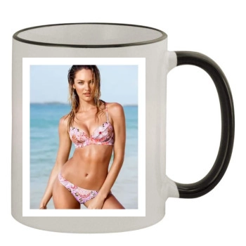 Candice Swanepoel 11oz Colored Rim & Handle Mug