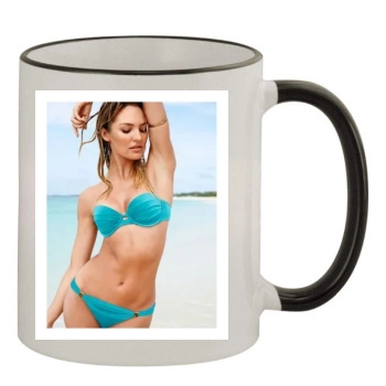 Candice Swanepoel 11oz Colored Rim & Handle Mug