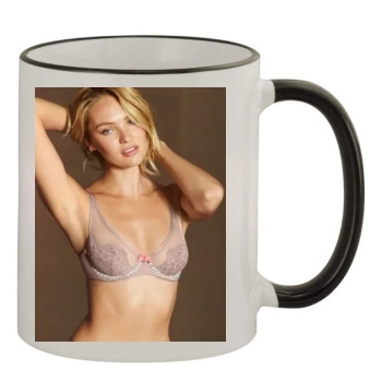 Candice Swanepoel 11oz Colored Rim & Handle Mug