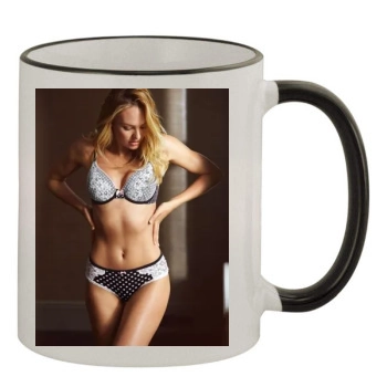 Candice Swanepoel 11oz Colored Rim & Handle Mug