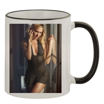 Candice Swanepoel 11oz Colored Rim & Handle Mug