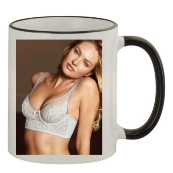 Candice Swanepoel 11oz Colored Rim & Handle Mug