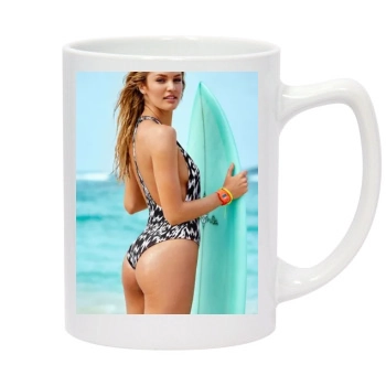 Candice Swanepoel 14oz White Statesman Mug