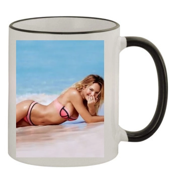 Candice Swanepoel 11oz Colored Rim & Handle Mug