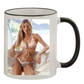 Candice Swanepoel 11oz Colored Rim & Handle Mug