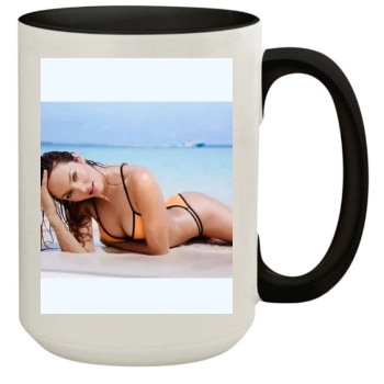 Candice Swanepoel 15oz Colored Inner & Handle Mug