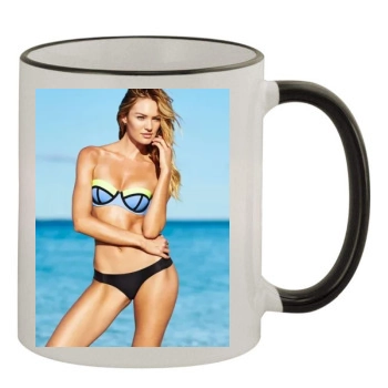 Candice Swanepoel 11oz Colored Rim & Handle Mug