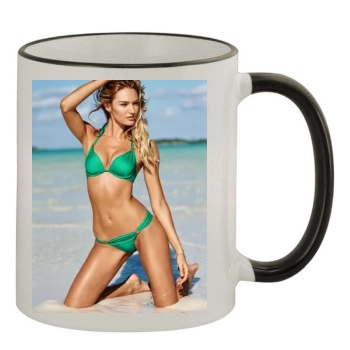 Candice Swanepoel 11oz Colored Rim & Handle Mug