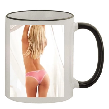 Candice Swanepoel 11oz Colored Rim & Handle Mug