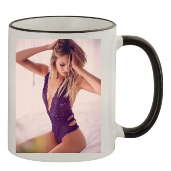 Candice Swanepoel 11oz Colored Rim & Handle Mug