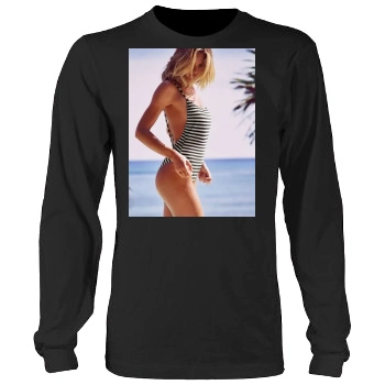 Candice Swanepoel Men's Heavy Long Sleeve TShirt