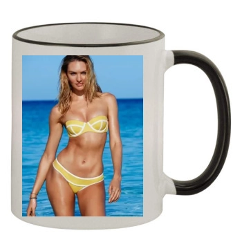 Candice Swanepoel 11oz Colored Rim & Handle Mug