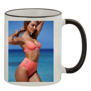 Candice Swanepoel 11oz Colored Rim & Handle Mug