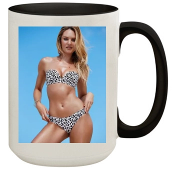 Candice Swanepoel 15oz Colored Inner & Handle Mug