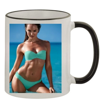 Candice Swanepoel 11oz Colored Rim & Handle Mug