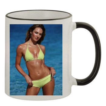 Candice Swanepoel 11oz Colored Rim & Handle Mug