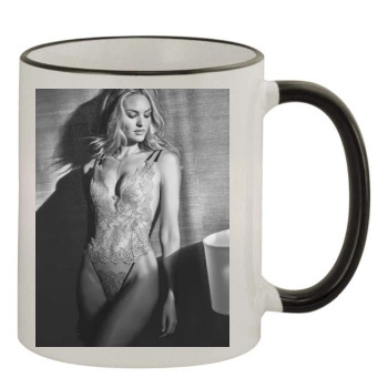 Candice Swanepoel 11oz Colored Rim & Handle Mug