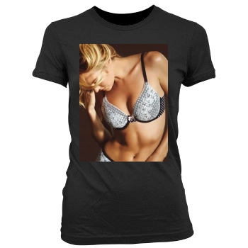 Candice Swanepoel Women's Junior Cut Crewneck T-Shirt