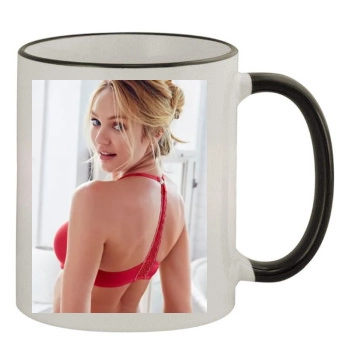 Candice Swanepoel 11oz Colored Rim & Handle Mug